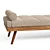 Alessa Midcentury Daybed 3D model small image 5