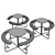 Corona7 Picnic: Ultimate Outdoor Seating 3D model small image 3