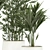 Exotic Indoor Plant Collection 3D model small image 5