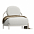 Stylish Pawai Armchair - Perfect for Relaxation 3D model small image 1