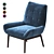 Elegant Lucerne Accent Chair 3D model small image 1