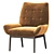 Elegant Lucerne Accent Chair 3D model small image 5