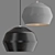 Shadowplay Pendant Light | Unique Hanging Lamp 3D model small image 1