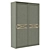 Elegant Verona Sliding Wardrobe 3D model small image 1