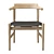 Elegant PP58 Chair by Wegner 3D model small image 2