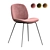 Sleek Gubi Beetle Chair: Stylish & Versatile 3D model small image 1