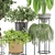 Indoor Greenery Set | Ferm Living Bau Pot Large 3D model small image 2