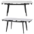 Laura Extendable Ceramic Table 3D model small image 1