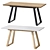 Denver Extendable Table: Versatile and Stylish 3D model small image 1