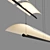 Modern Lamina Pendant Light by Santa & Cole 3D model small image 3