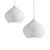 Sleek Beat Pendant Light 3D model small image 2