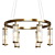 Sleek Hildis Ch Pendant: Modern Design 3D model small image 1