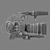 Title: Sony FS7M2 Professional Camcorder 3D model small image 6