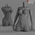 Feminine Elegance Candle 3D Model 3D model small image 2