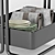 Ikea Kitchen Storage Cart 3D model small image 3