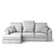 Havana Deluxe Corner Sofa 3D model small image 7