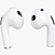 Wireless Freedom: Apple AirPods 3 3D model small image 6