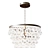 Elegant Bolzano Chandelier 3D model small image 1