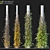 Versatile Vine Plants for Columns 3D model small image 1