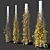 Versatile Vine Plants for Columns 3D model small image 5
