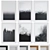 Modern Abstract Picture Frame Set 3D model small image 1