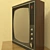 Vintage Record 312B TV 3D model small image 1