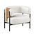 Cosmo CINI Armchair: Modern Elegance 3D model small image 1