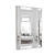 Antiqued Glass Frame Mirror: Marlena Elegance 3D model small image 2