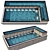 Crystal Clear Water Pool Design 3D model small image 2