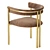 Vintage Paris Chair: Elegant and Comfortable 3D model small image 2