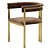 Vintage Paris Chair: Elegant and Comfortable 3D model small image 4