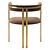 Vintage Paris Chair: Elegant and Comfortable 3D model small image 5