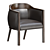 Sleek Tirolo Easy Chair 3D model small image 2