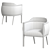 Sleek Tirolo Easy Chair 3D model small image 5