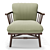 Sophisticate Lounge Chair 3D model small image 2