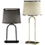 Sleek Haussmann Table Lamp: Classic Design, Modern Elegance 3D model small image 1