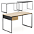 Opinion Ciatti Macis Desk - Modern Design with Versatile Functionality 3D model small image 1