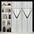 Sleek Wardrobe | Contemporary Design 3D model small image 2