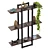 Elegant Middletown Tiered Shelf 3D model small image 3