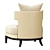 Luxury GOODWIN Armchair 3D model small image 5