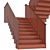 Contemporary Staircase Design 3D model small image 7