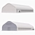 Sleek Tent Hangar - 25m x 57m 3D model small image 4