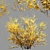 Vibrant Yellow Bush 01 3D model small image 1