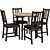 Gamlared Stefan Dining Set 3D model small image 1