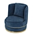 Elegant Mary Armchair: Stylish and Comfortable 3D model small image 3