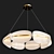 Elegant Cascading KEAR Chandelier 3D model small image 1