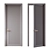 Elegant Minimalist MDF Door 3D model small image 1