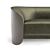 Vita Velvet Sofa: Exclusive 2022 Collection 3D model small image 6