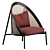 Elegant Loie Lounge Chair 3D model small image 1