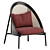 Elegant Loie Lounge Chair 3D model small image 5